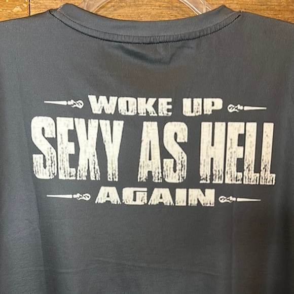non Other - Graphic Tee in Charcoal Gray - Sexy as Hell